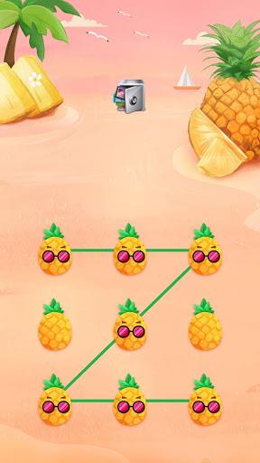 AppLock Theme Pineapples - Image screenshot of android app