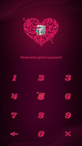 AppLock Theme Rose - عکس برنامه موبایلی اندروید