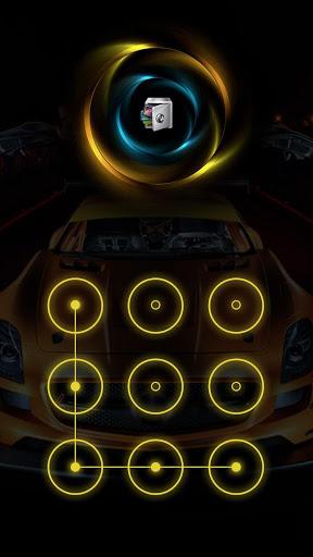 AppLock Theme SuperCar - Image screenshot of android app