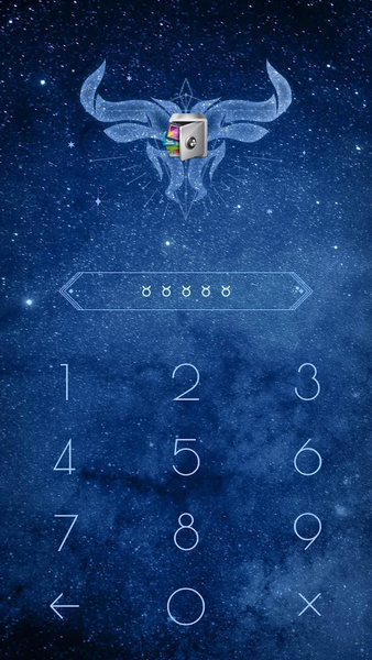 AppLock Theme Taurus - عکس برنامه موبایلی اندروید