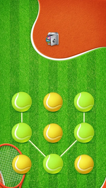 AppLock Theme Tennis - عکس برنامه موبایلی اندروید