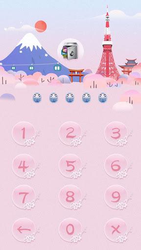 AppLock Theme Tokyo - Image screenshot of android app