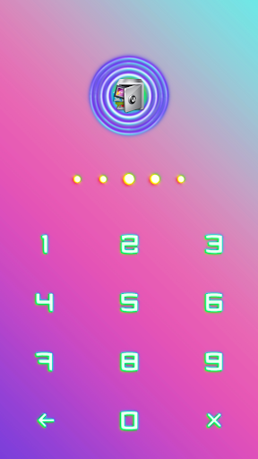 AppLock Live Theme Abstract - Image screenshot of android app