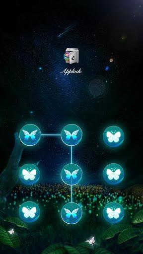 AppLock Theme Flying Butterfly - عکس برنامه موبایلی اندروید