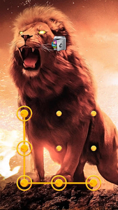AppLock Live Theme Lion – Paid Theme - عکس برنامه موبایلی اندروید