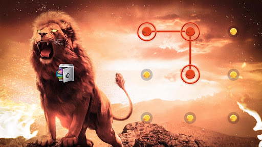 AppLock Live Theme Lion – Paid Theme - عکس برنامه موبایلی اندروید