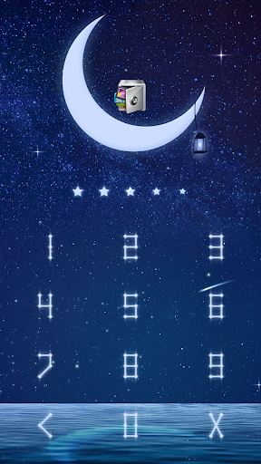 AppLock Live Theme Starlight - عکس برنامه موبایلی اندروید