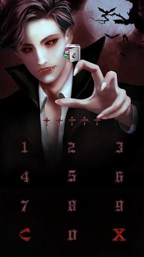 AppLock Live Theme Vampire - Image screenshot of android app