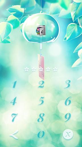 AppLock Live Theme Wind Chime - عکس برنامه موبایلی اندروید