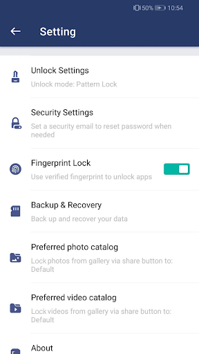 Photo Lock - عکس برنامه موبایلی اندروید