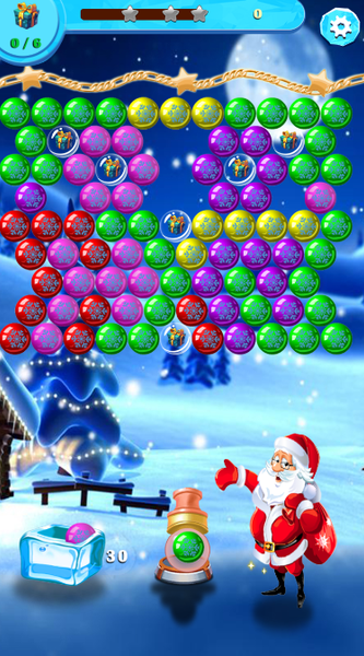 Santa Christmas Bubble Shooter - عکس بازی موبایلی اندروید