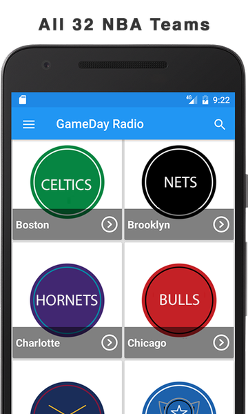 GameDay Pro Basketball Radio f - Image screenshot of android app