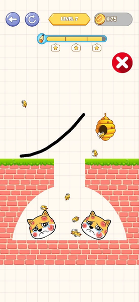 Save The Dog: Dog vs Bee - عکس بازی موبایلی اندروید