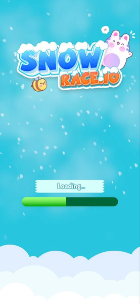 Ice Runner Battle: Snow Race - Gameplay image of android game