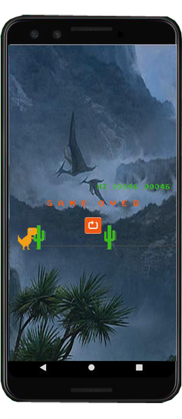 Dino supporter - Gameplay image of android game