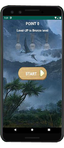 Dino supporter - Gameplay image of android game