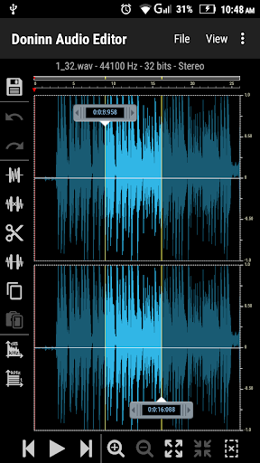 Doninn Audio Editor Free - عکس برنامه موبایلی اندروید