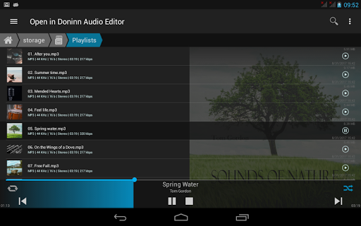 Doninn Audio Editor Free - عکس برنامه موبایلی اندروید