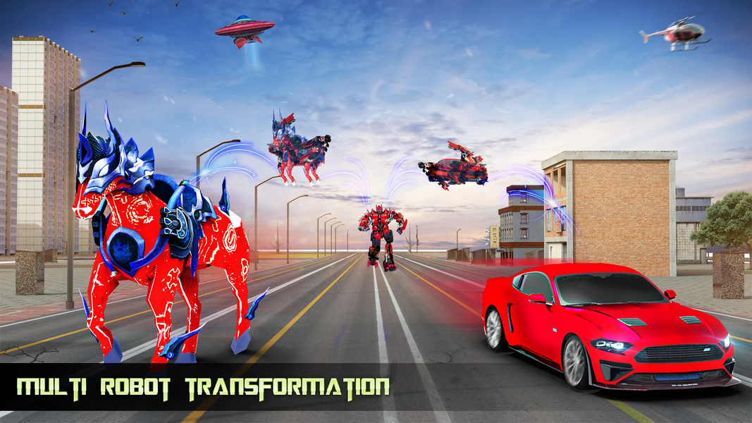 Horse Robot : Robot Car Games - عکس بازی موبایلی اندروید