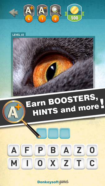 Pictosaurus - Word Riddles - Gameplay image of android game