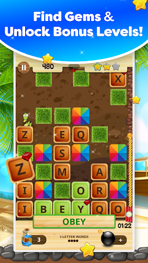 Word Wow - Brain training fun - Gameplay image of android game