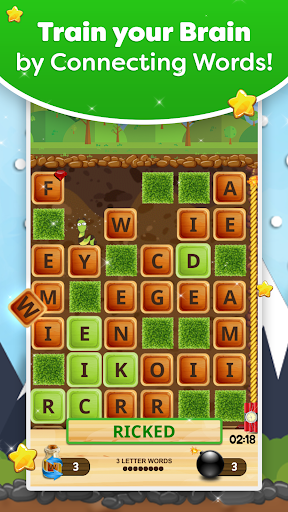 Word Wow - Brain training fun - Gameplay image of android game
