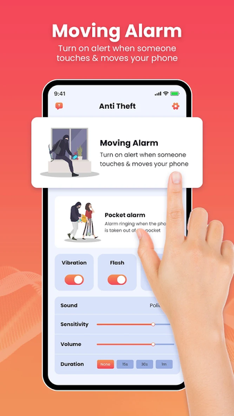 Find Phone Anti Theft - Image screenshot of android app