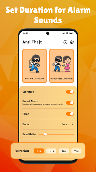 Phone Security With Anti-Theft - عکس برنامه موبایلی اندروید