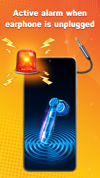 Don't touch phone with Alarm - عکس برنامه موبایلی اندروید