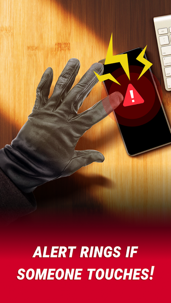 Anti Theft with Phone Alarm - Image screenshot of android app