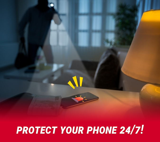 Anti Theft with Phone Alarm - Image screenshot of android app