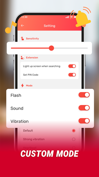 Anti Theft with Phone Alarm - Image screenshot of android app