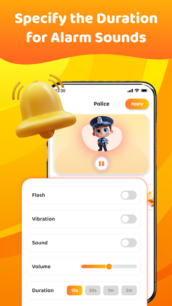 Dont Touch My Phone - My Alarm - Image screenshot of android app