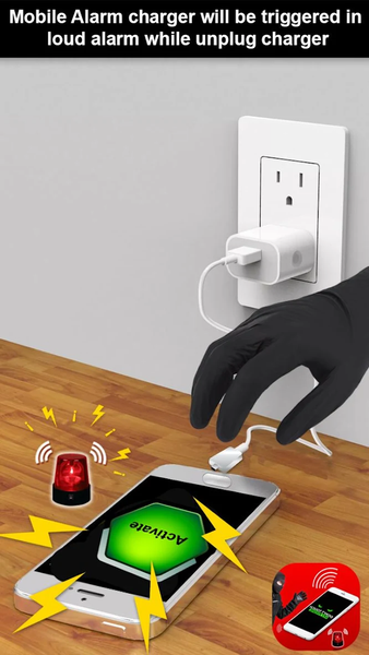 Dont Touch My Phone-AntiTheft - Image screenshot of android app