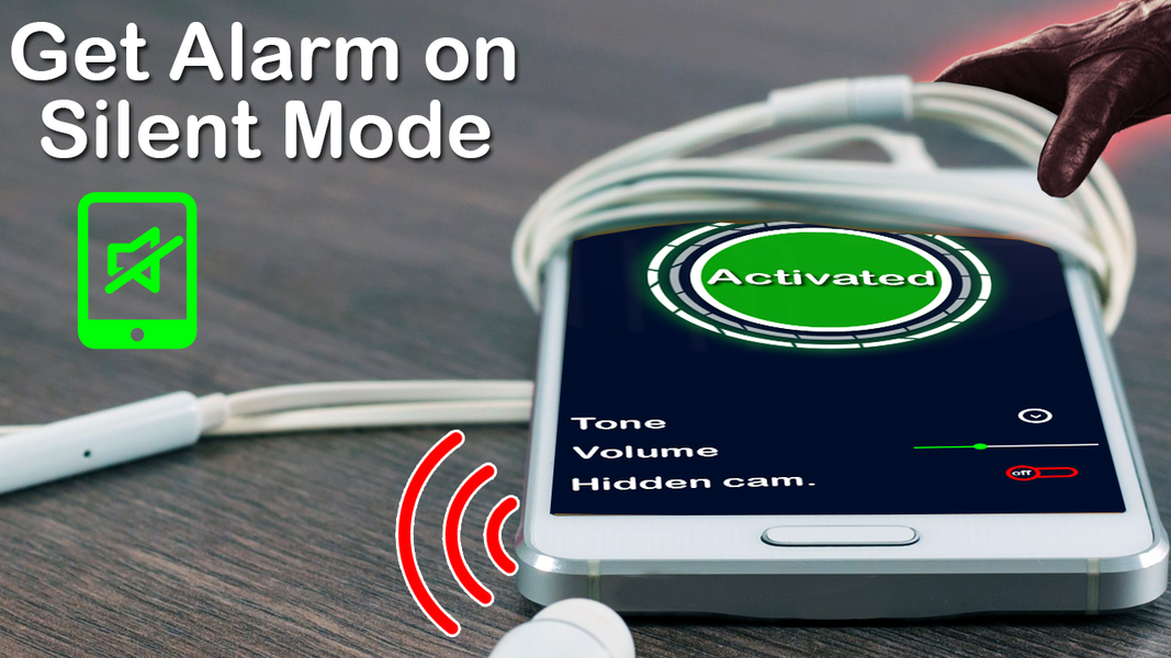 Dont Touch My Phone-AntiTheft - Image screenshot of android app