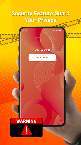 GuardX: Dont Touch My Phone - Image screenshot of android app