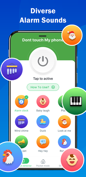 Anti Theft - Phone with Alarm - عکس برنامه موبایلی اندروید