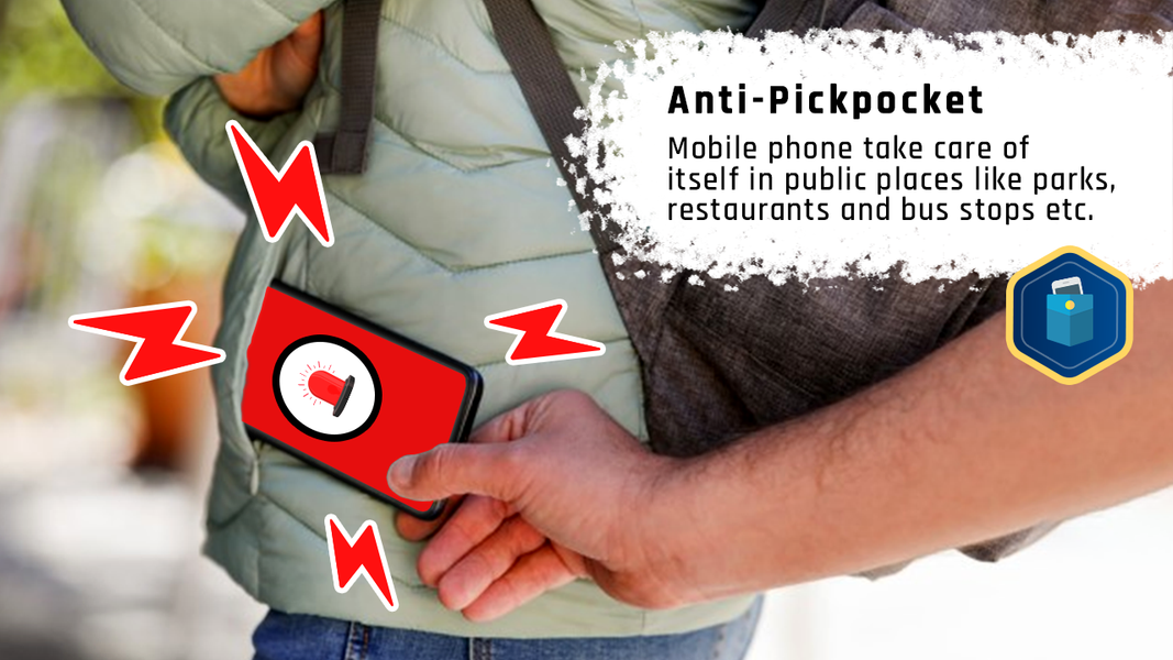Anti Theft - Don't Touch Phone - Image screenshot of android app