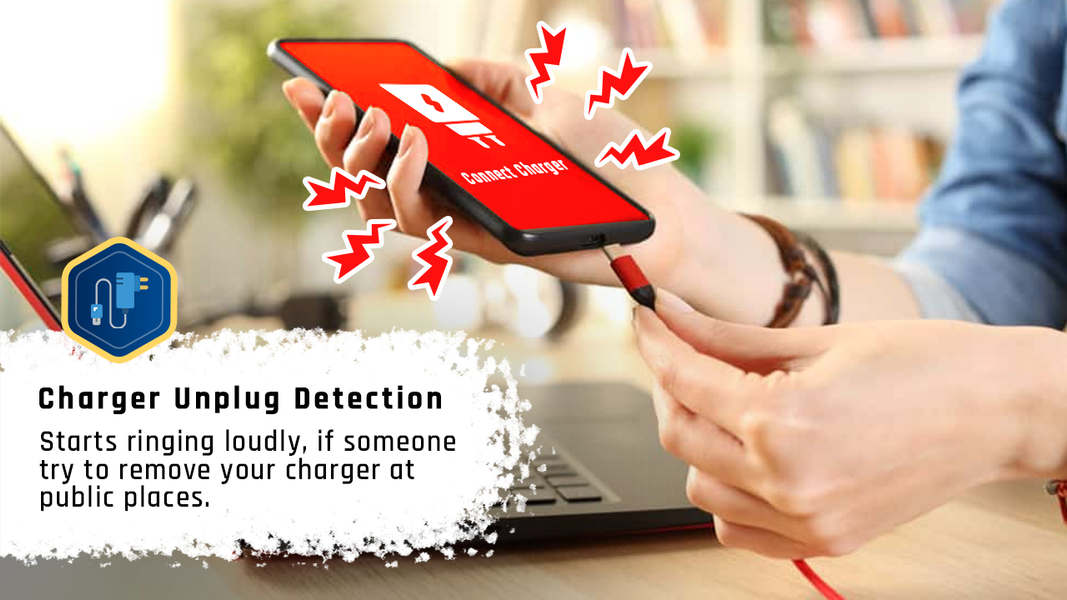 Anti Theft - Don't Touch Phone - Image screenshot of android app