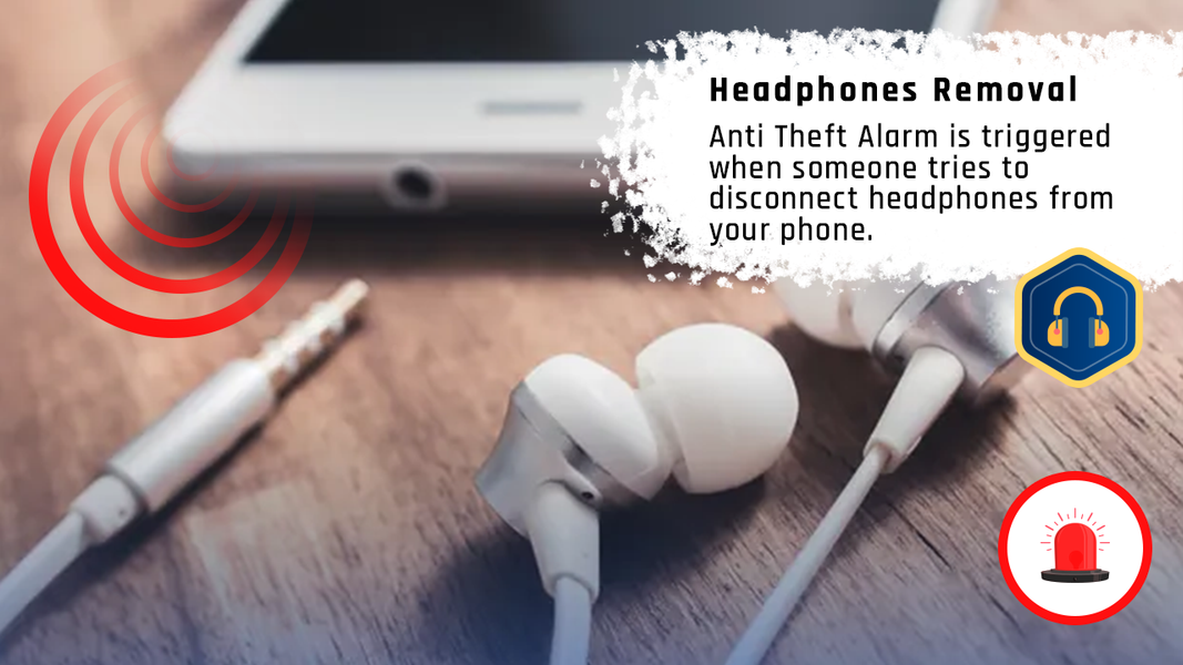 Anti Theft - Don't Touch Phone - Image screenshot of android app