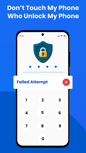 Don't Touch Phone - AntiTheft - Image screenshot of android app