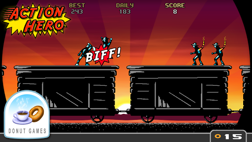Action Hero - Gameplay image of android game