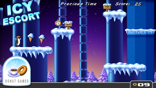 Icy Escort - Gameplay image of android game
