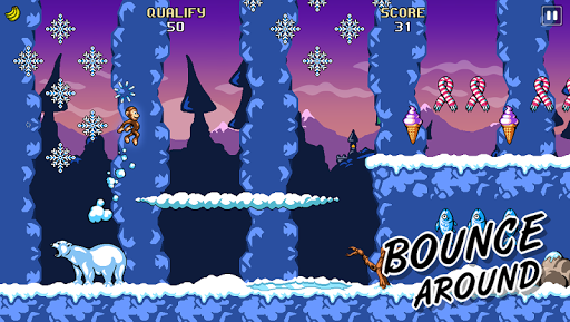 Monkey Flight 2 - Gameplay image of android game