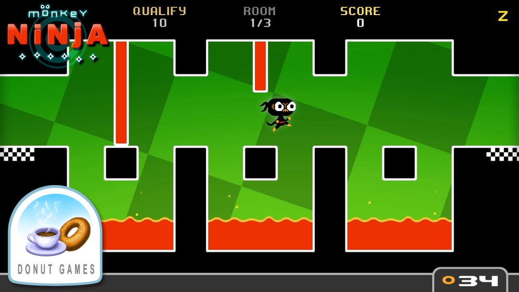 Monkey Ninja - Gameplay image of android game