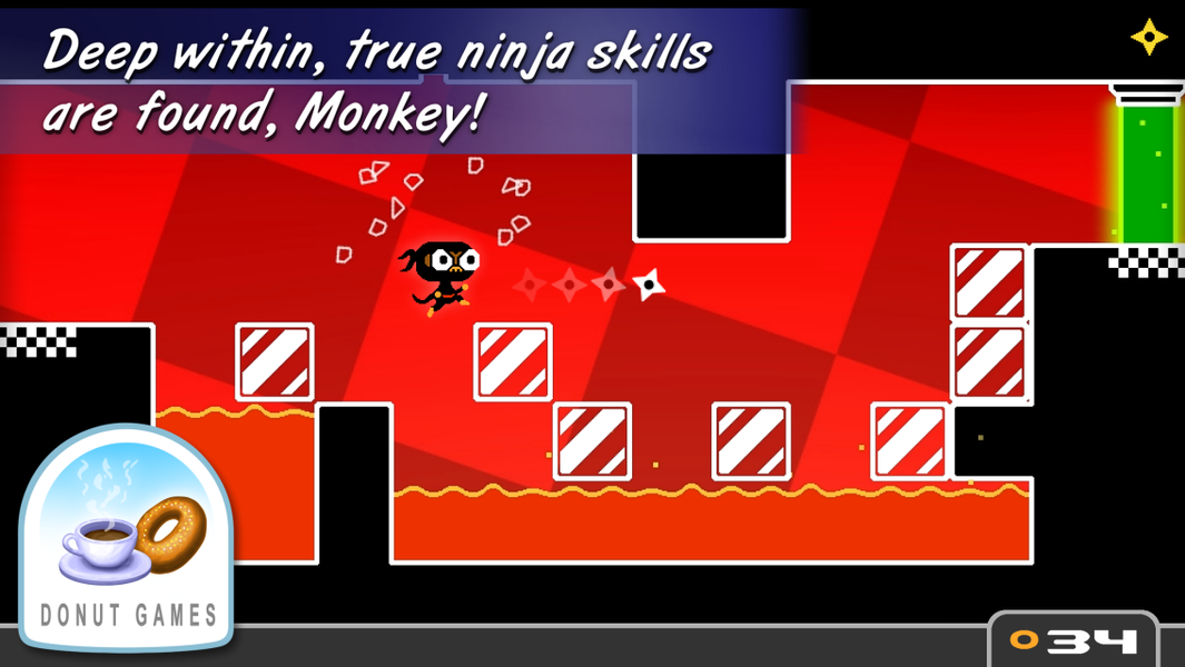 Monkey Ninja - Gameplay image of android game