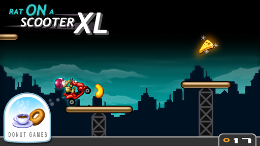 Rat On A Scooter XL - Gameplay image of android game