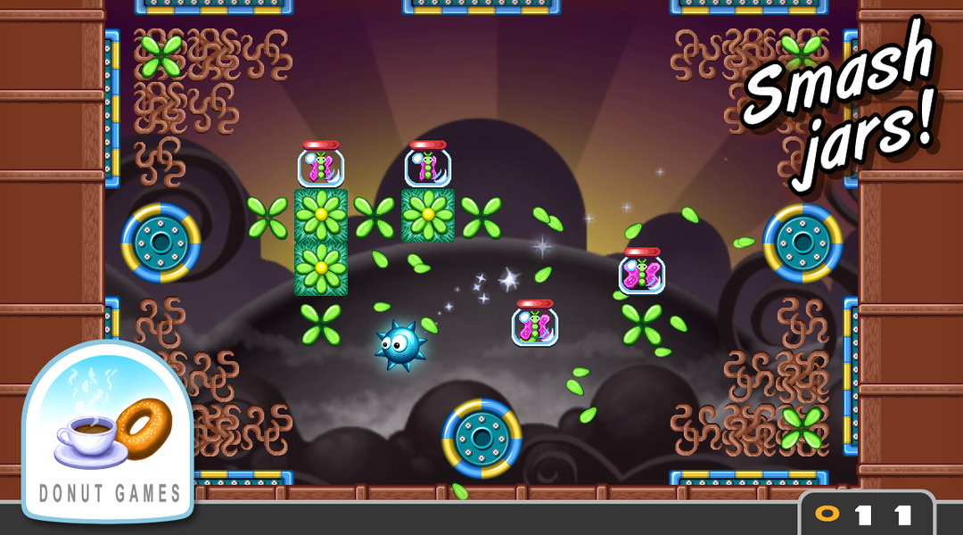 Spikey's Bounce Around - Gameplay image of android game