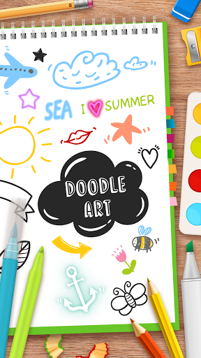 Draw Doodle - Kids drawing - عکس برنامه موبایلی اندروید