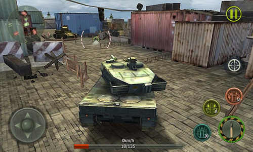 Tank Strike 3D - War Machines - Gameplay image of android game